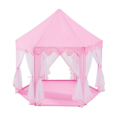 Палатка детская игровая Розовый Шатер-1