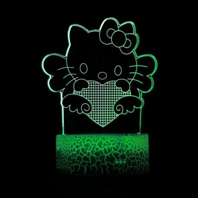 Светодиодный 3D ночник (светильник) Grove HelloKitty-1