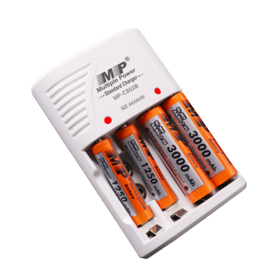 Зарядное устройство MP-C802B на 4 аккумулятора (NiMH)-1