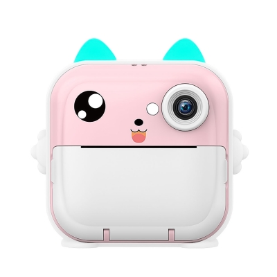 Детский фотоаппарат мгновенной печати CuteBuddy Pink-2