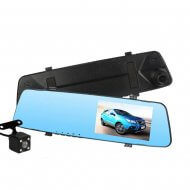 Видеорегистратор-зеркало автомобильный с экраном 11,7 см, touch-screen